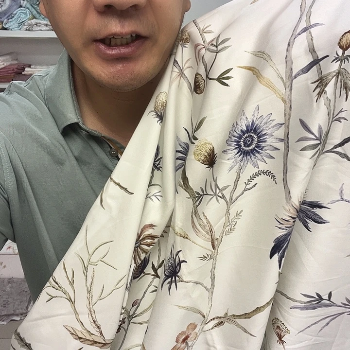 用***9无纺布棉纯棉高货孤品面料1.9
