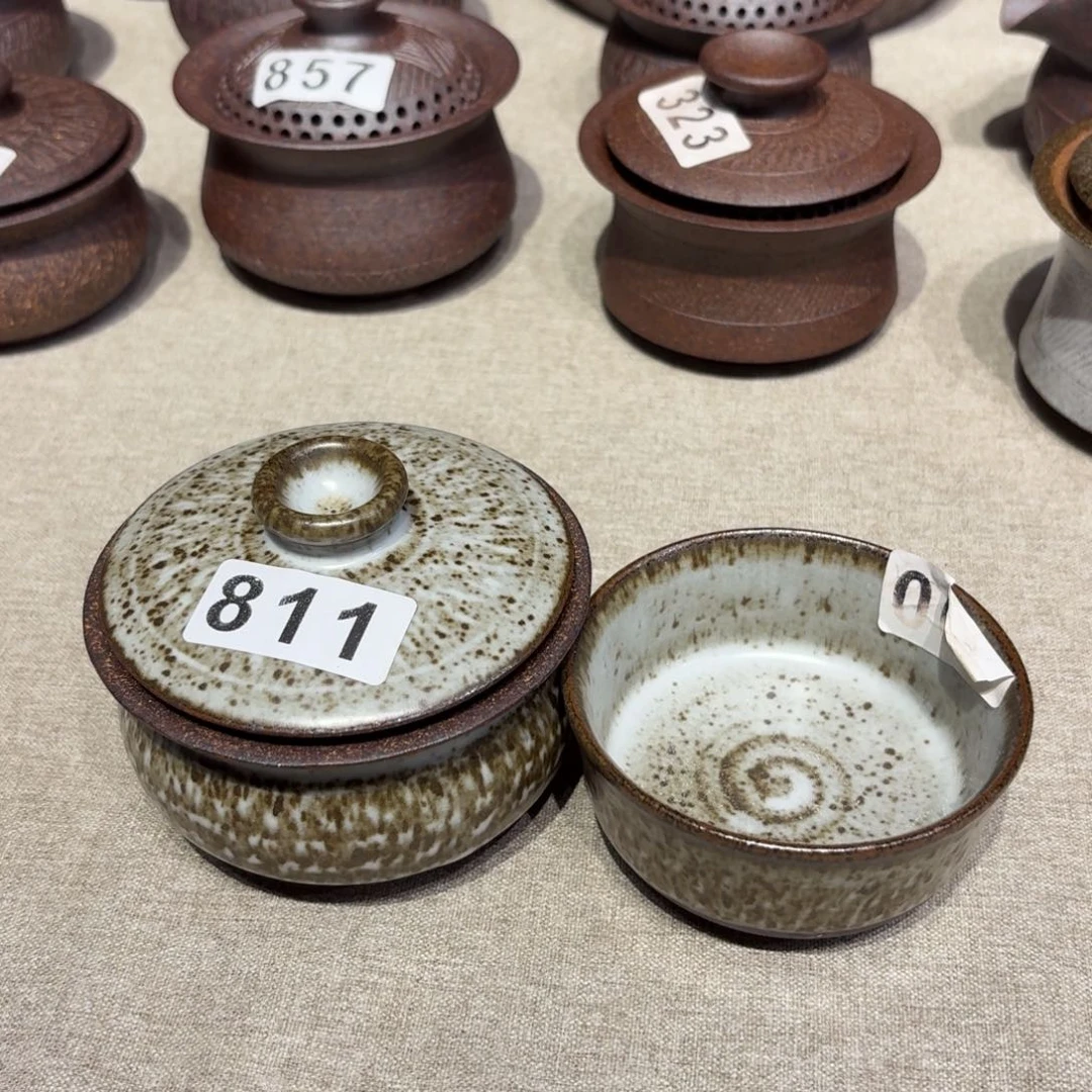 摆件粗瓷茶具素胎无釉