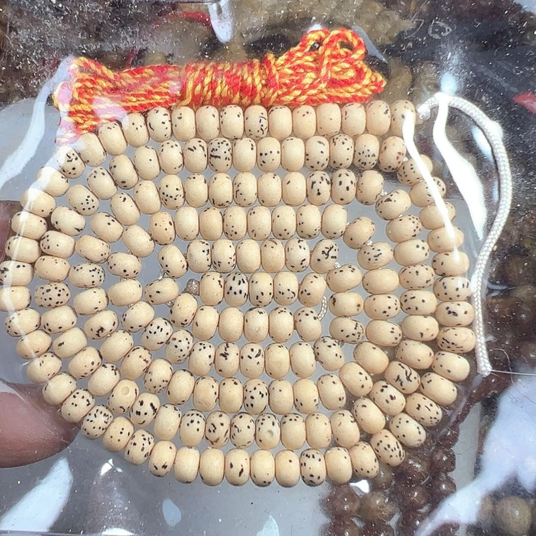 麦***子手串星月菩提星月菩提脱脂陈子