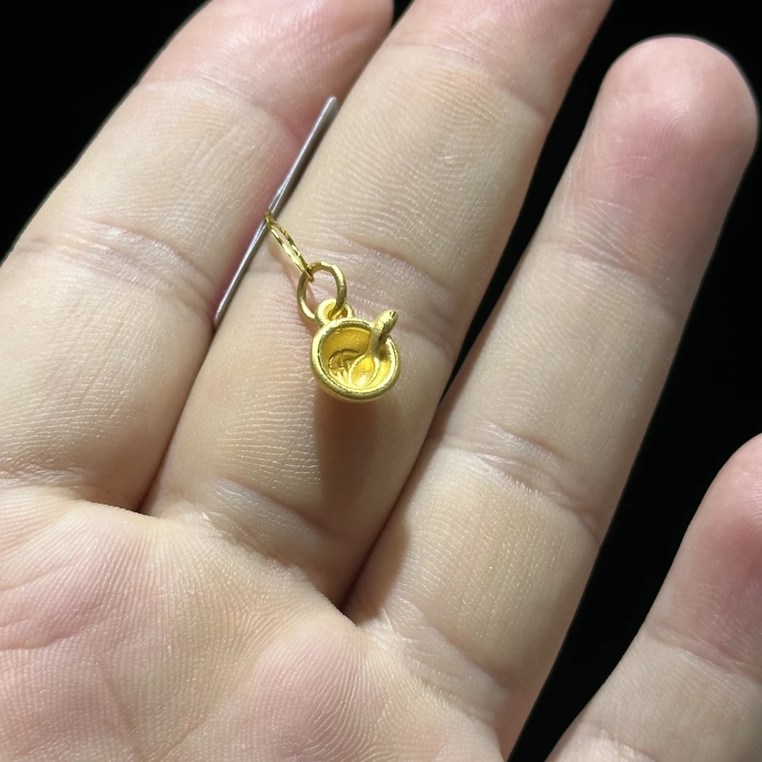 足金999 金饭碗滴流 0.773