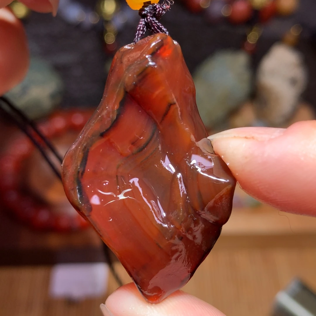 未镶嵌玛瑙/玉髓珠宝半成品