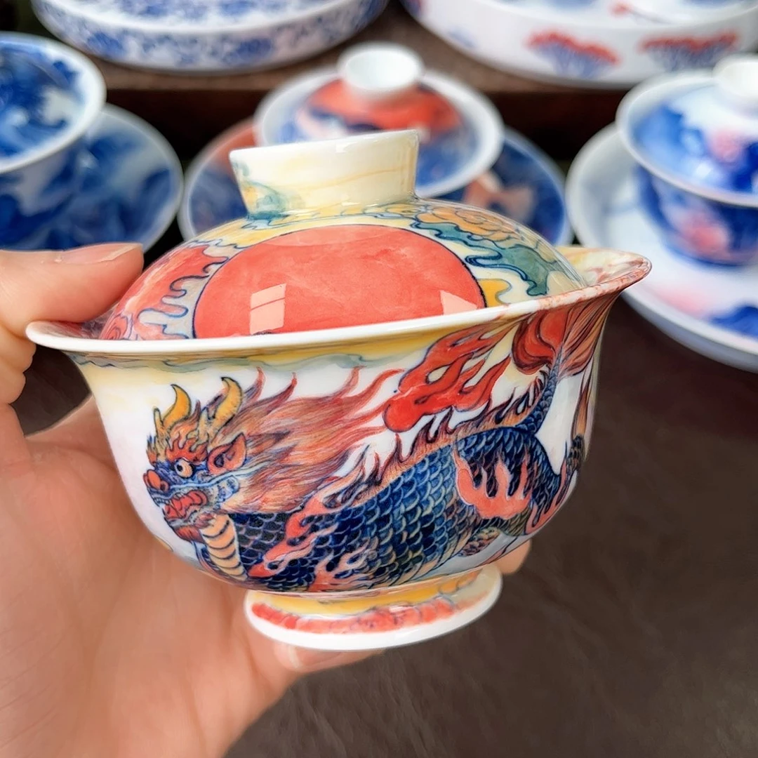 手绘高温瓷器瓷器