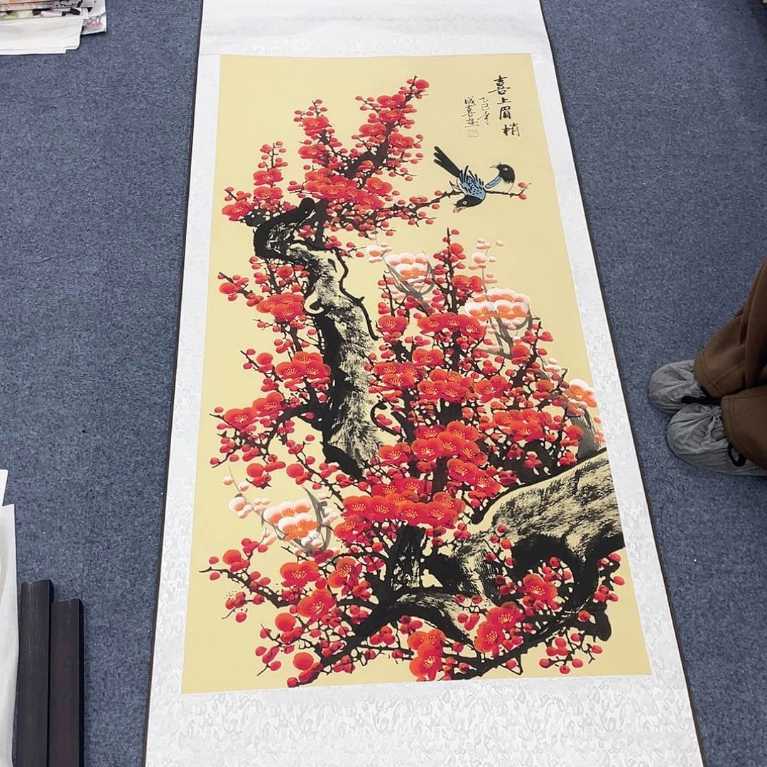 国画作品小姐姐放漏…