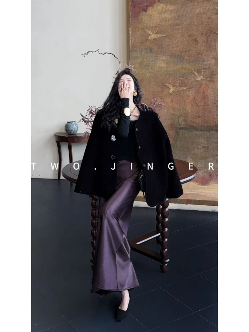 二静子 2025新年战袍（花开富贵）刻在基因里的优雅贵气外套HG1799