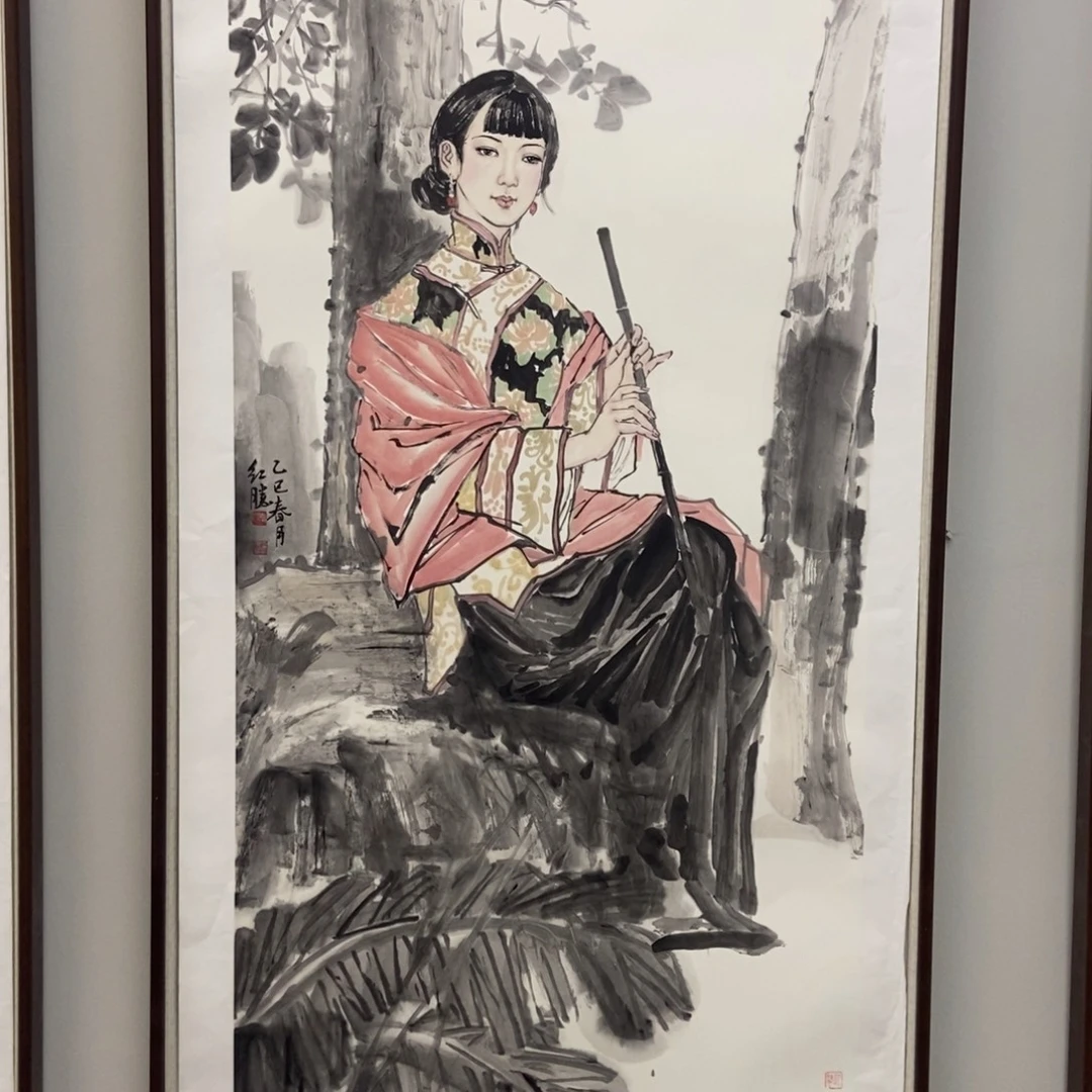 用***3国画墨鱼精品墨鱼精品