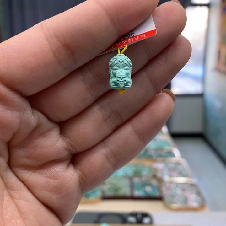 绿松石未镶嵌配饰