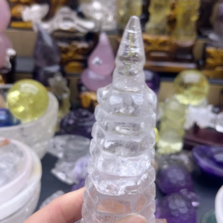 水晶摆件未镶嵌兰**.摆件