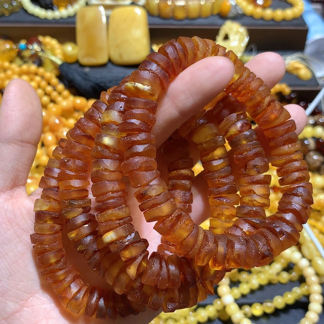 未镶嵌琥珀珠宝奇石萍**辰