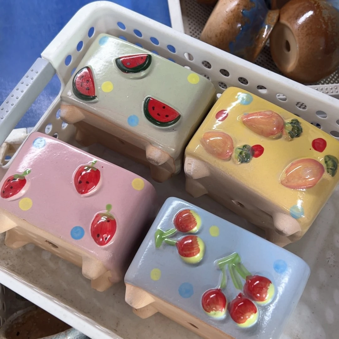 陶瓷多肉小花盆@@1987