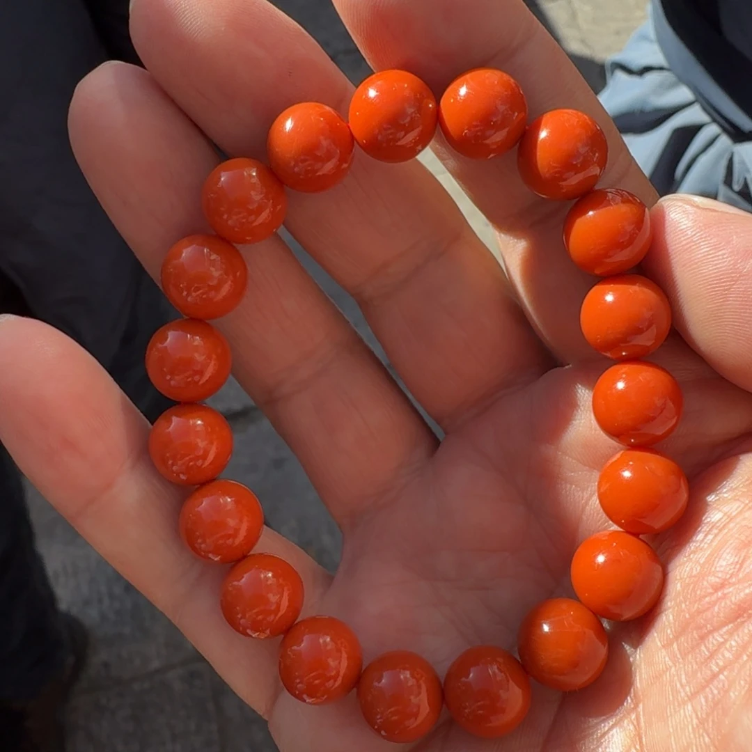 南红玛瑙未镶嵌颈饰