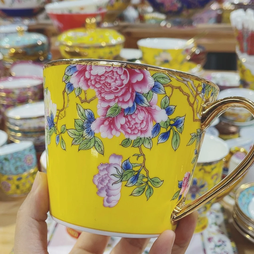 珐琅景德镇陶瓷瓷碗