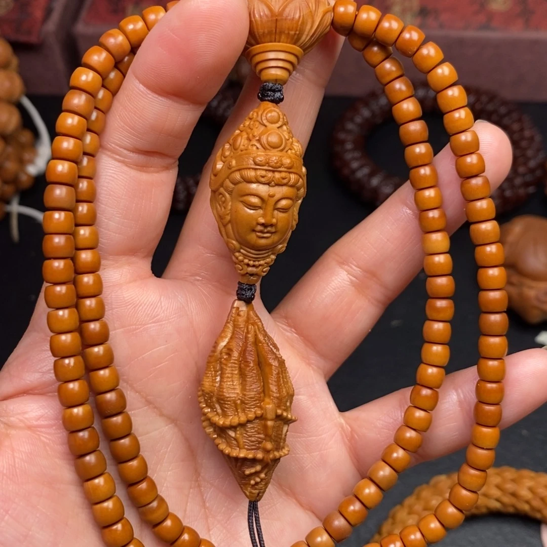 猴头核桃吊坠橄榄猴头