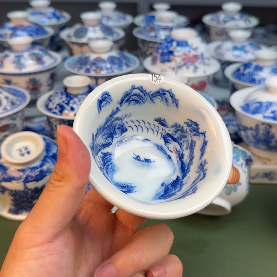彦祖纯手工手绘茶具154