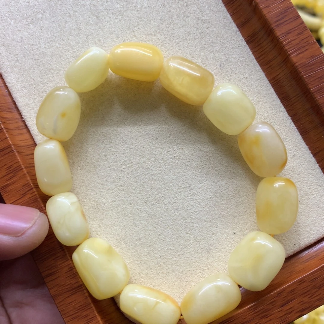 蜜蜡手链未镶嵌蜜蜡