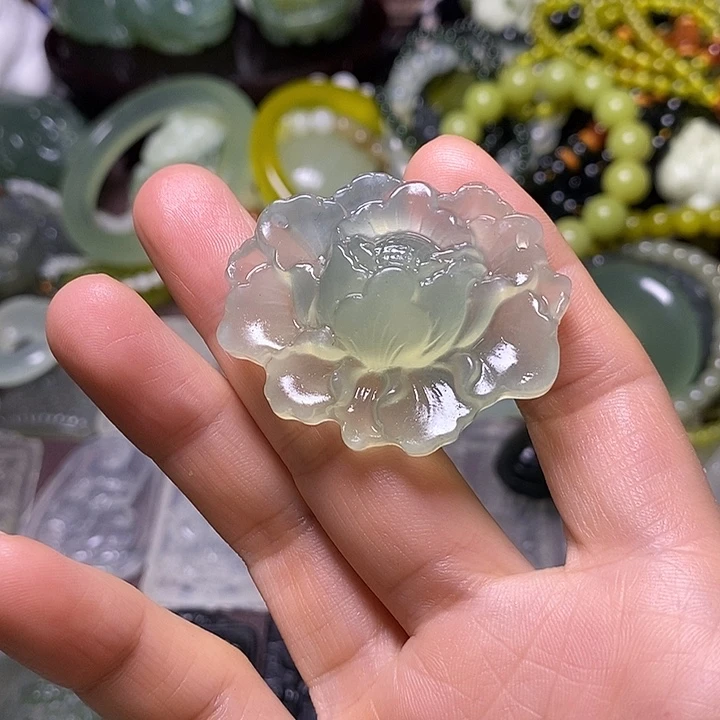 岫玉未镶嵌岫玉挂件