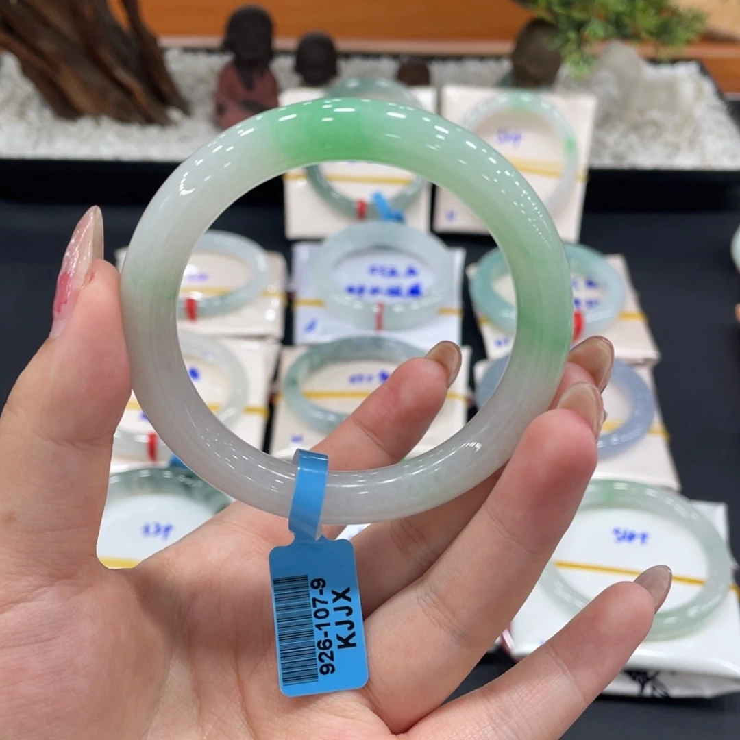 未镶嵌手镯翡翠糊*缅甸天然翡翠手镯