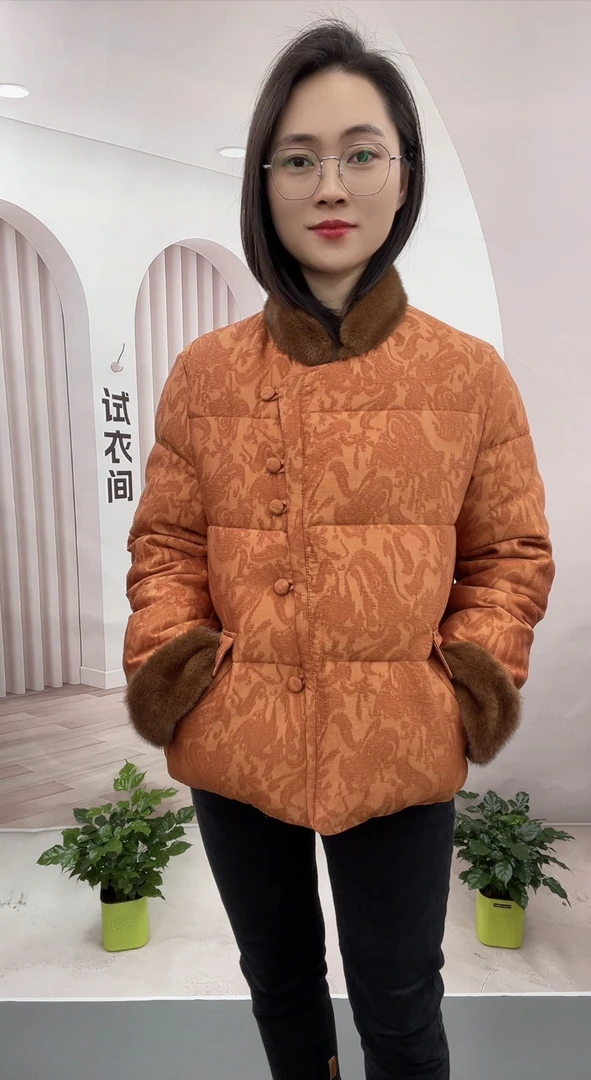 时尚潮流新中式保暖国风棉服