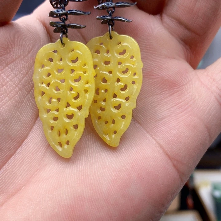 未镶嵌翡翠耳饰耳饰