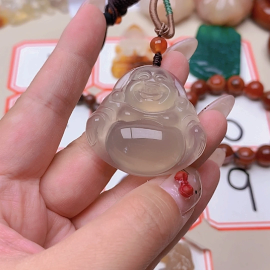 【闪购商品】玛瑙/玉髓未镶嵌珠宝半成品蓝*