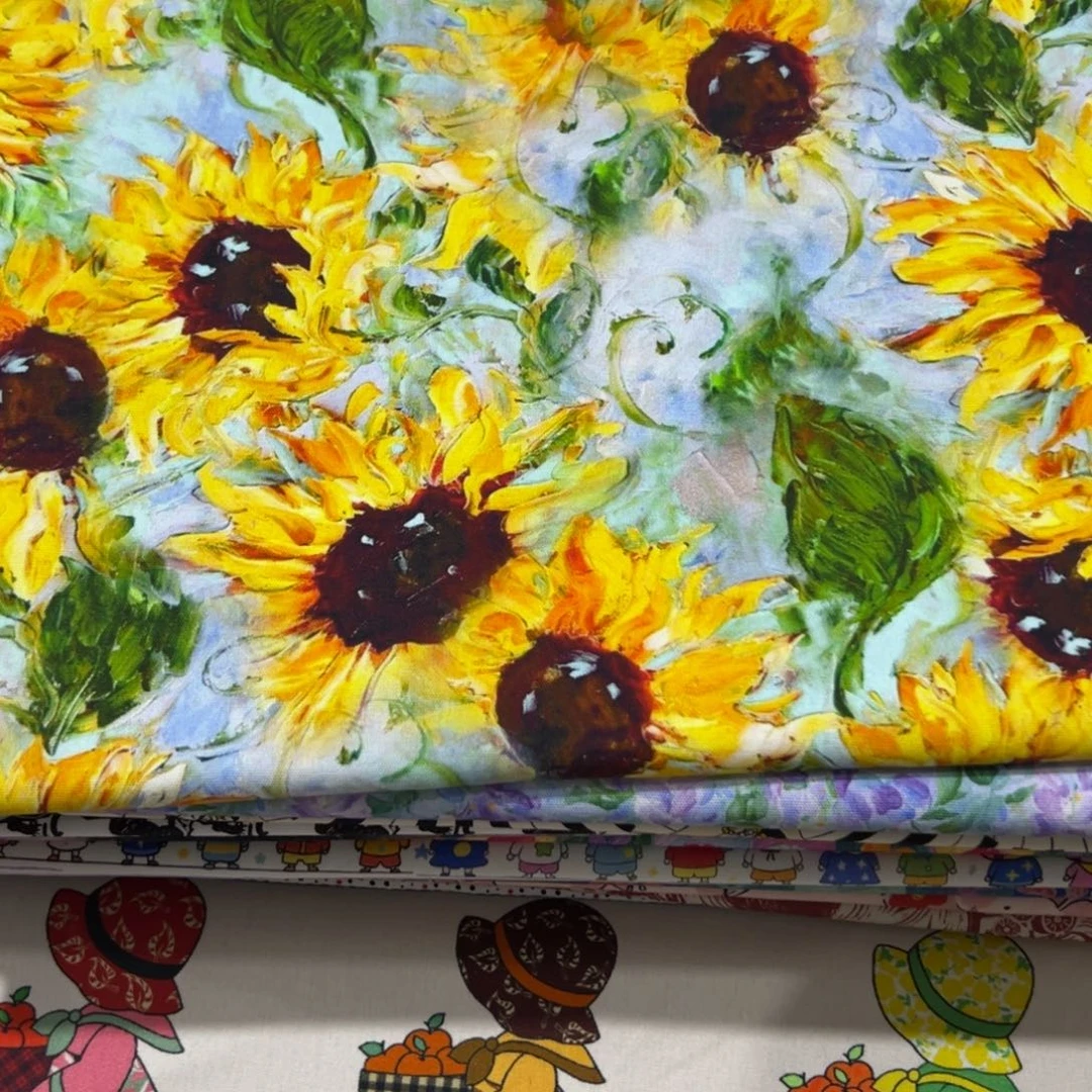 棉一米价纯棉8安帆布1.5米宽果子块