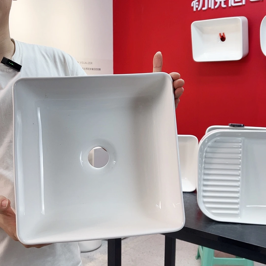台上盆方形30*30盆