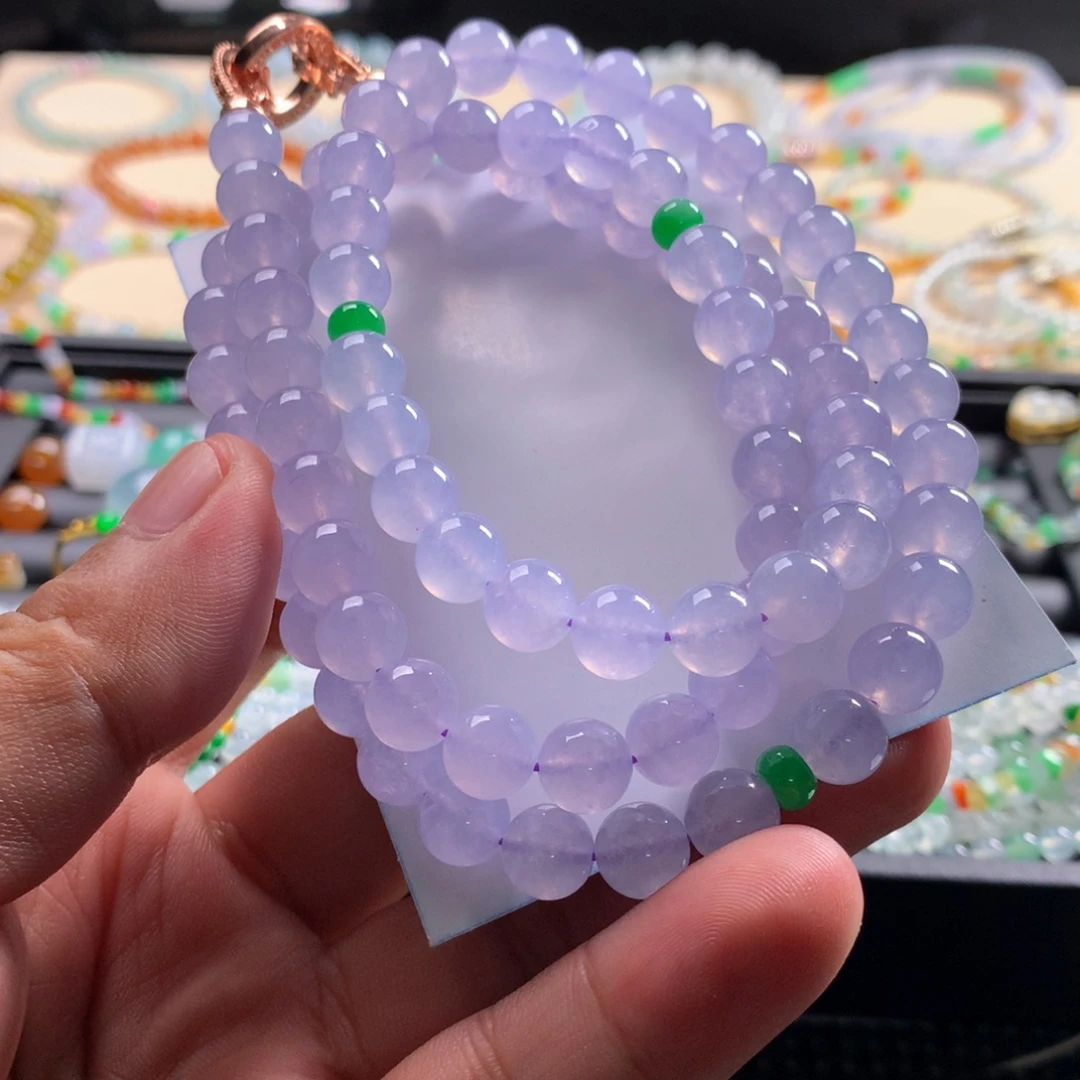 未镶嵌手链翡翠天然缅甸翡翠