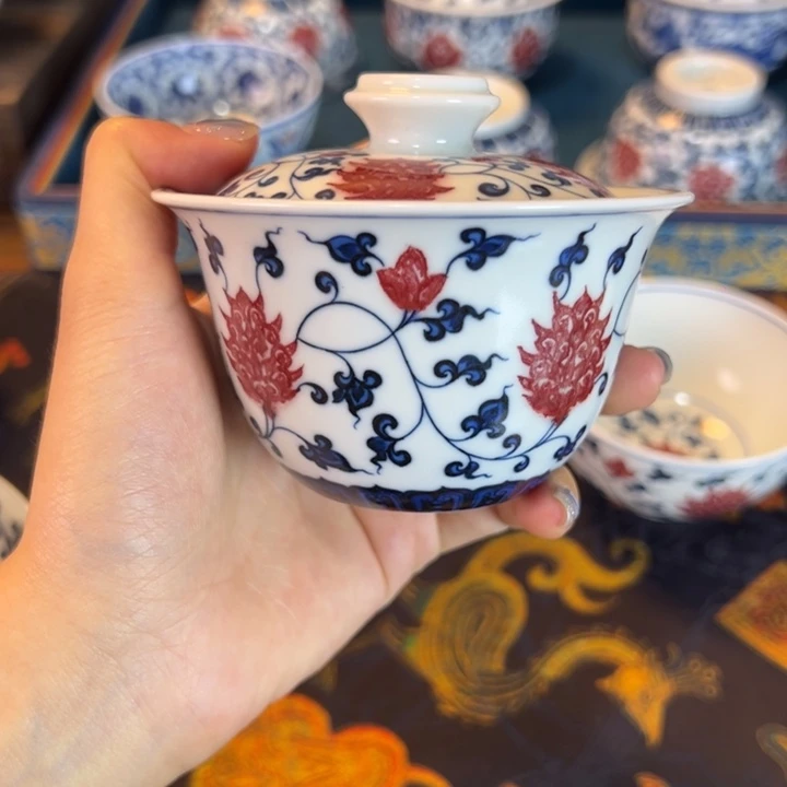 摆件景德镇陶瓷手工手绘