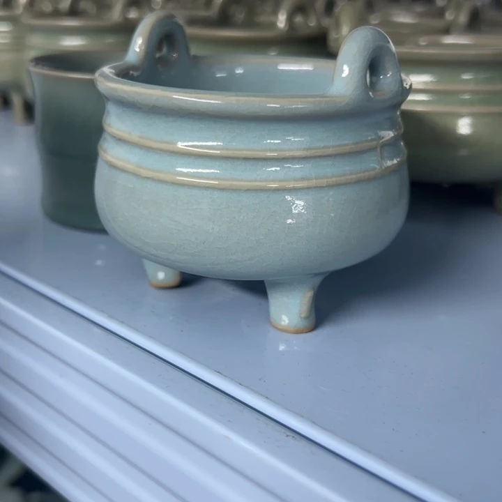 摆件陶原产地原矿釉汝瓷