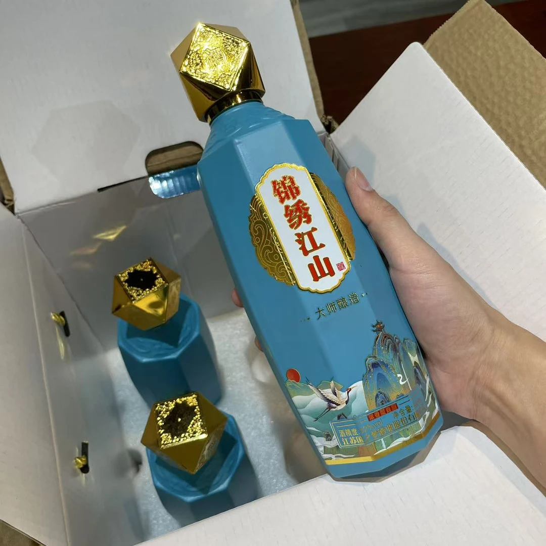 韵之源DP 锦绣江山浓香型白酒052（一箱4瓶）52度52度