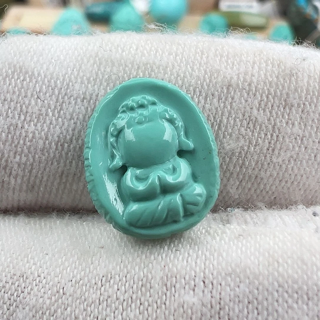 绿松石配饰未镶嵌
