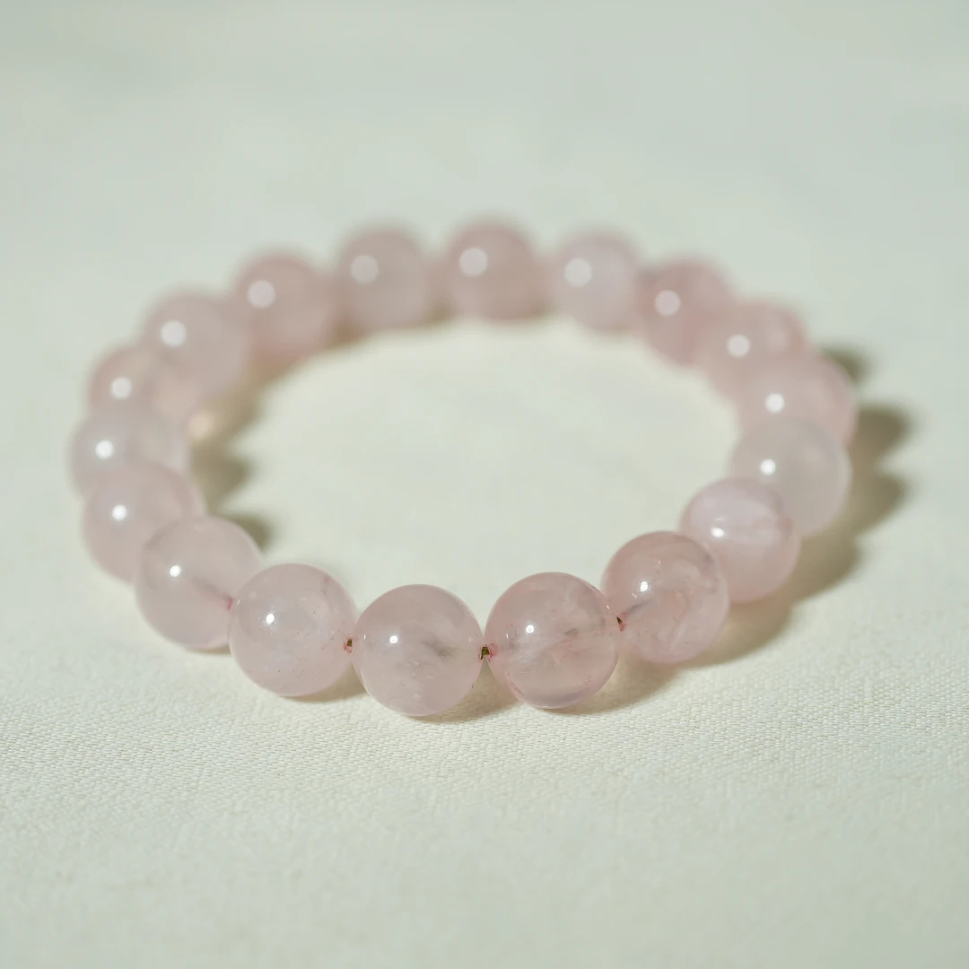 民国粉晶十八子珠串【古珠精选】AAGTY241229011