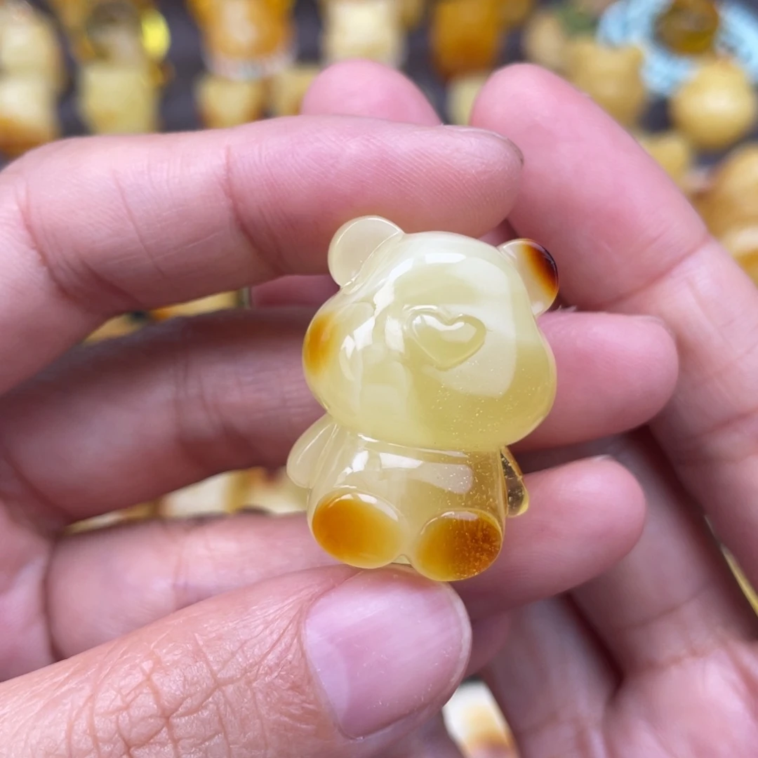 裸石琥珀未镶嵌蜜蜡