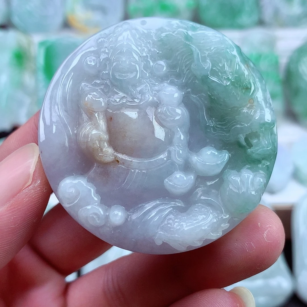 颈饰未镶嵌翡翠翡翠吊坠