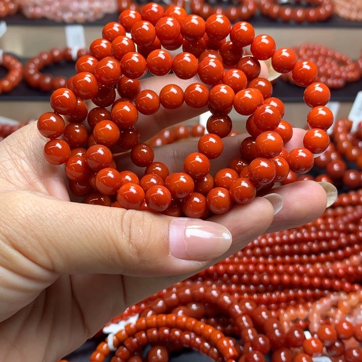 玛瑙/玉髓手串未镶嵌绍****司