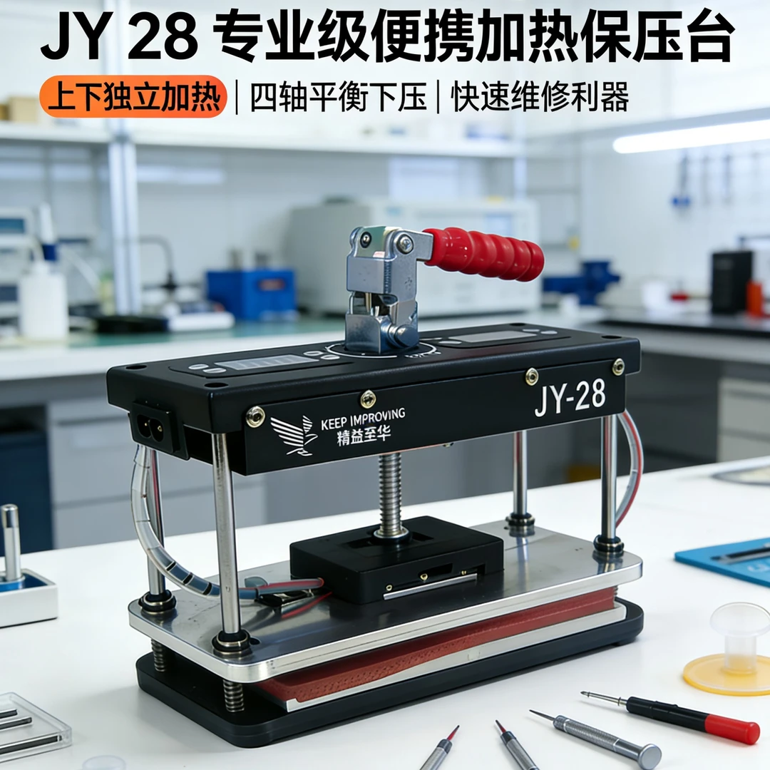 精益至华便捷式工作台双加热适用手机维修气密恢复快速加热保压台