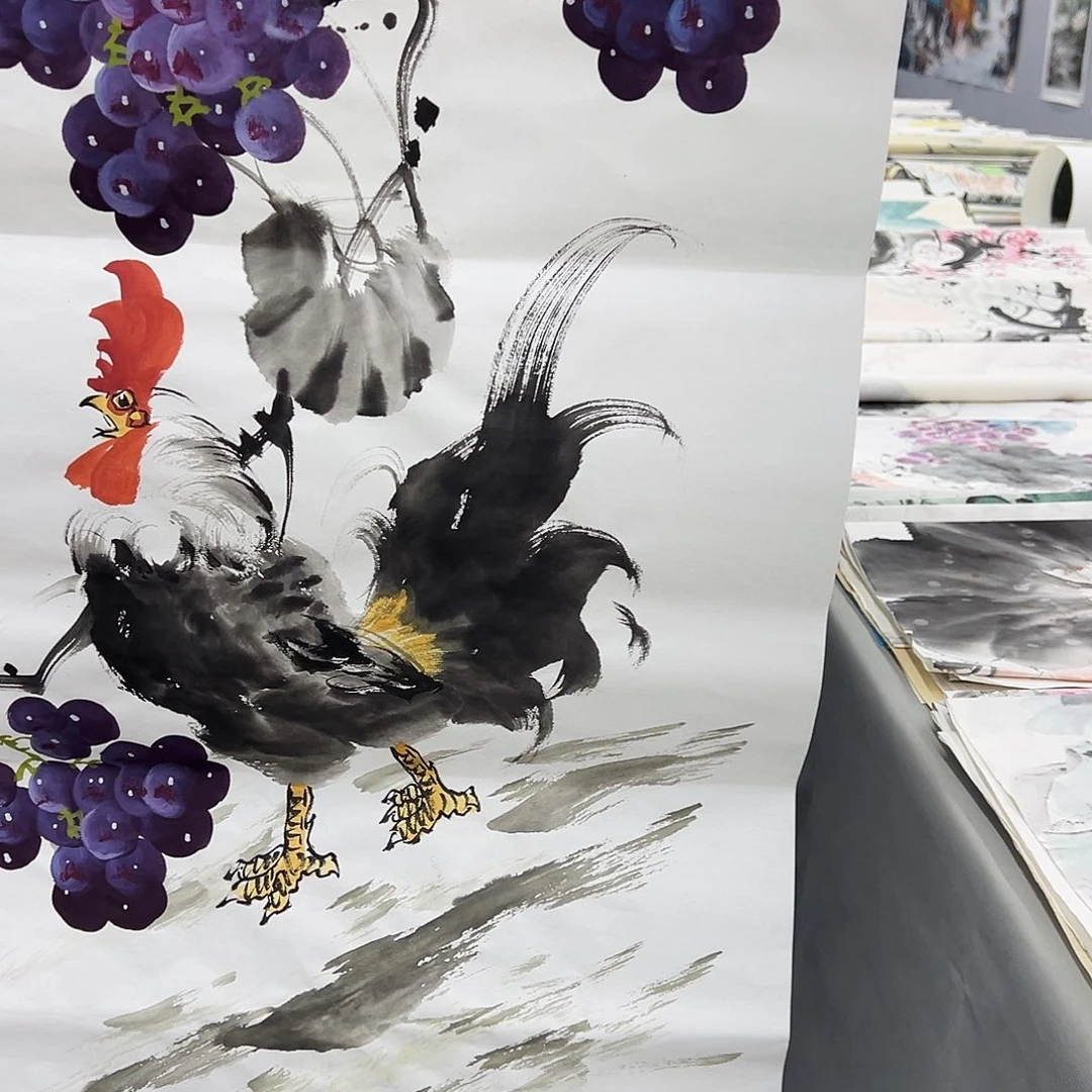 国画纯手绘作品欣赏