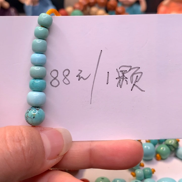 绿松石未镶嵌颈饰