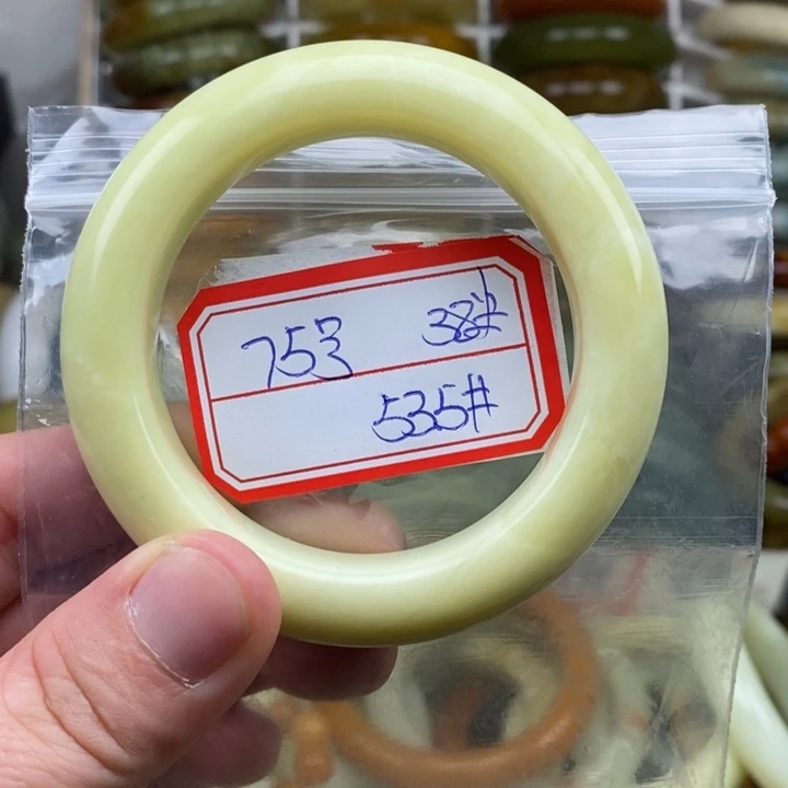 未镶嵌蛇纹石玉手绳