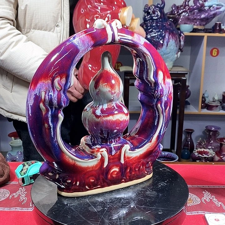 瓶中国神垕精品钧瓷