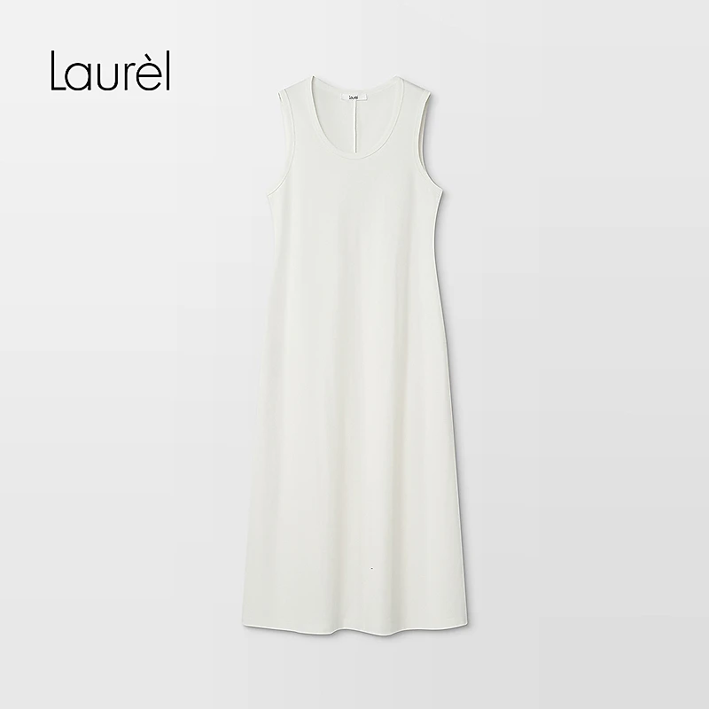 【晨粉专享价】Laurel25秋新款简约无袖连衣裙女LWD365Y11500