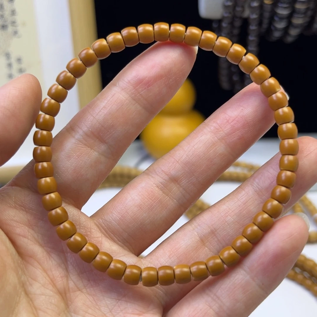 橄榄核手串核尖单圈0.5