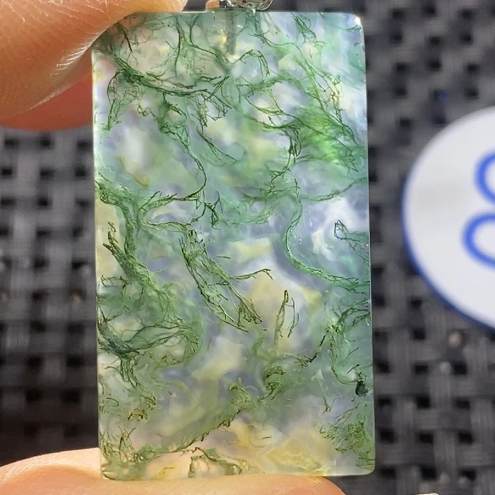 未镶嵌颈饰玛瑙/玉髓白*星