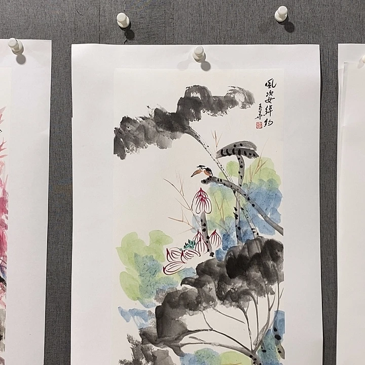 国画手写手绘作品2