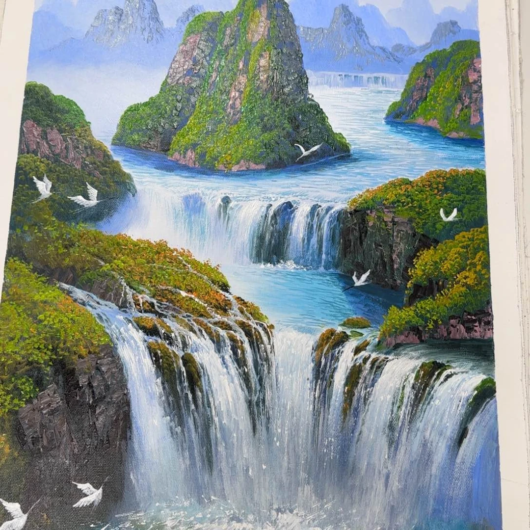 油画加油加油努力加油加油