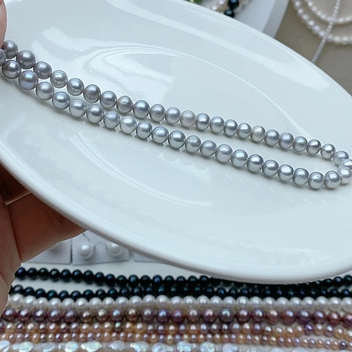 淡水珍珠颈饰未镶嵌