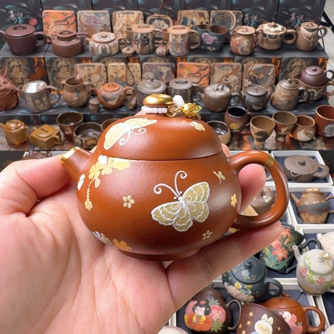 茶壶紫砂蝴*130cc新品特价款