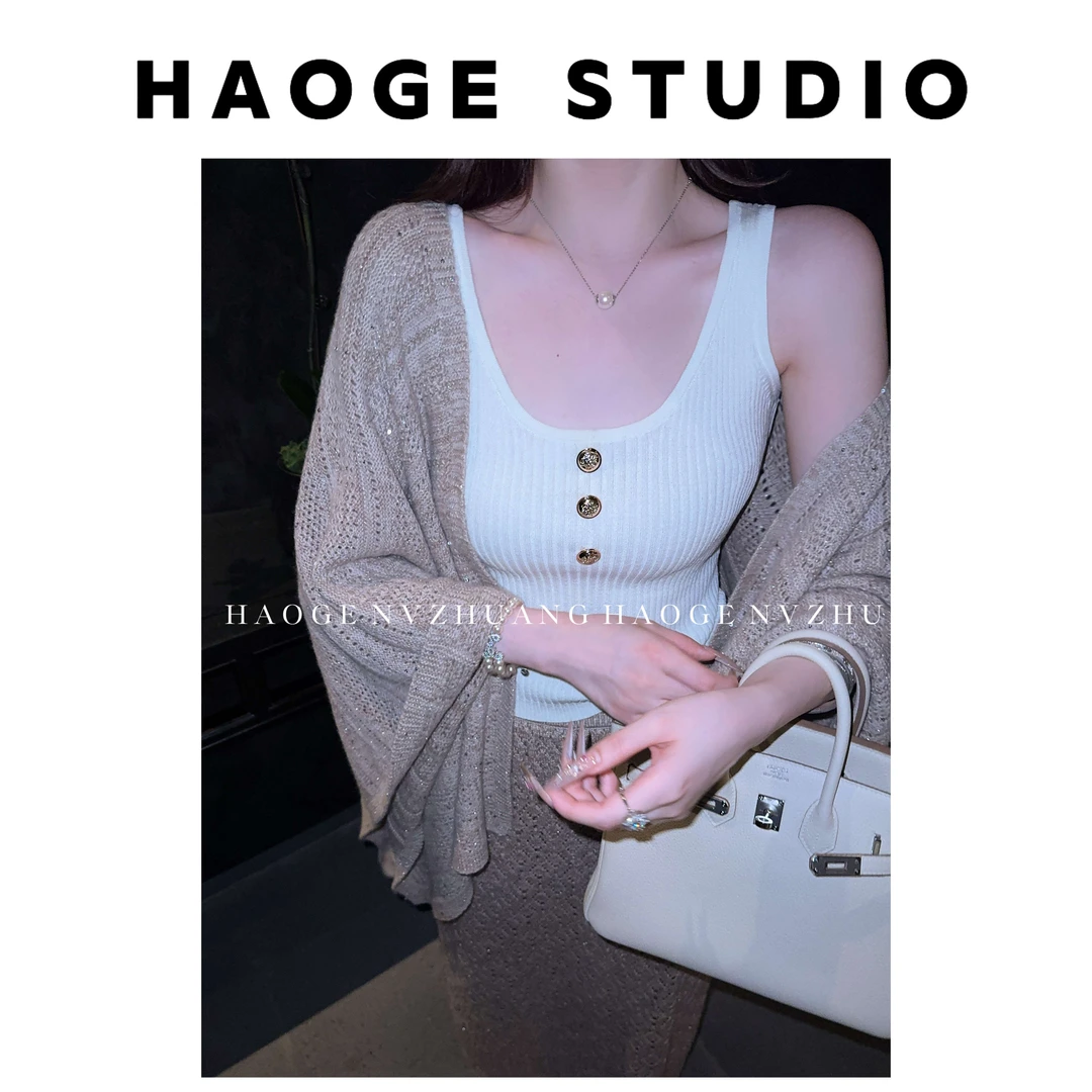 浩哥严选●背心预HGX5BX1999A通勤显瘦气质时尚百搭设感小众日常