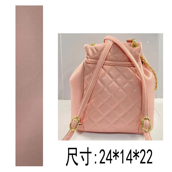PG285 25新款小香风链条粉色22a duma双肩包