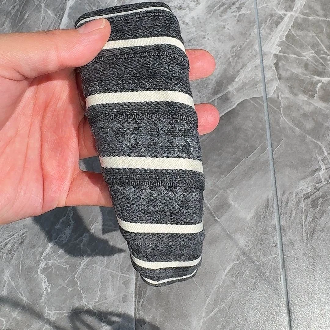 非金属灰色条纹发箍