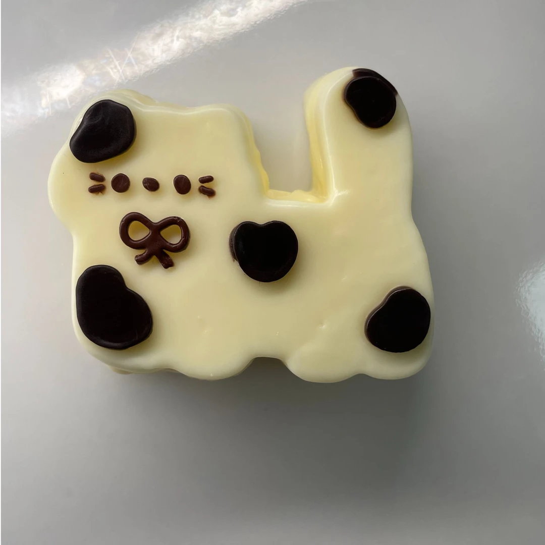 食品级硅胶纯手工制作捏捏-捏捏三花猫（默认微瑕）